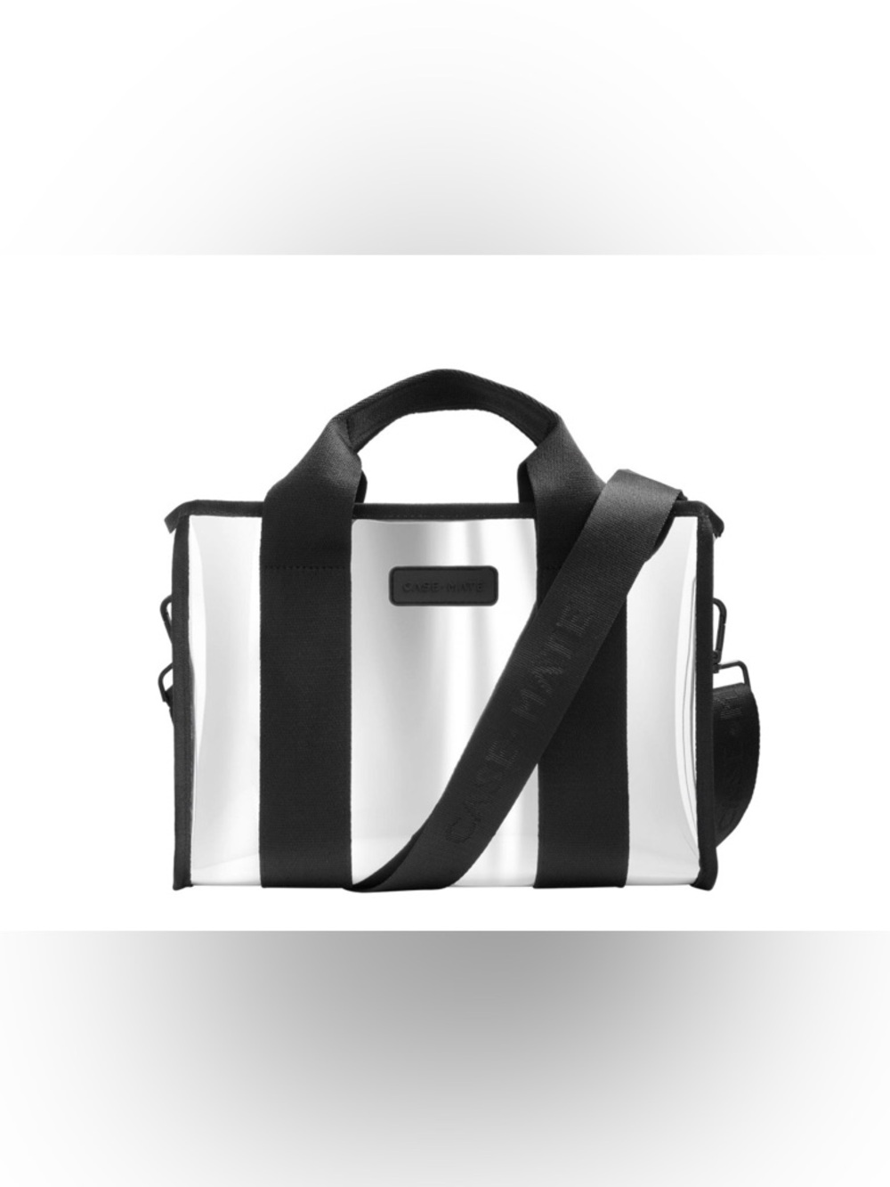 case-mate Silver Chrome Messenger Bag
